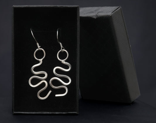 Swirl earrings