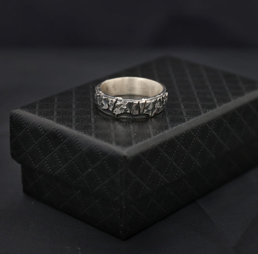 Abstract layered ring