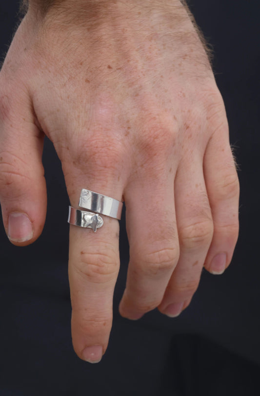 Shooting star ring