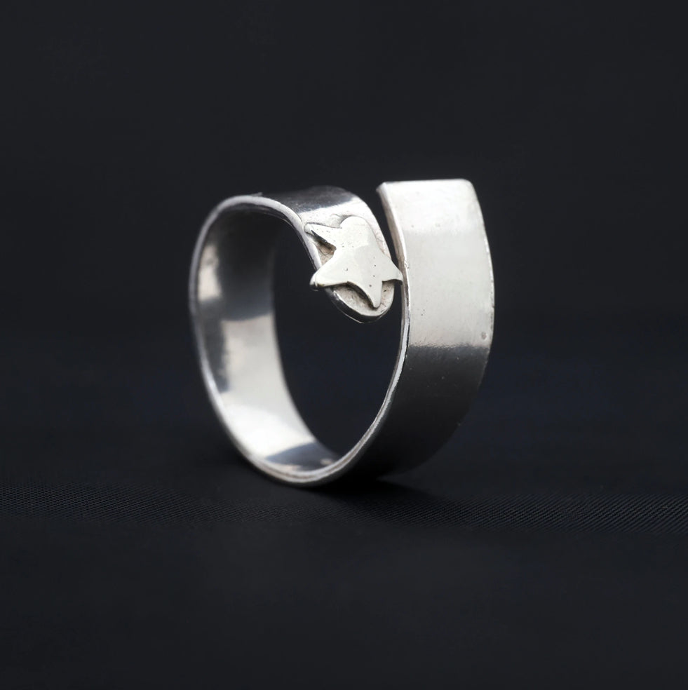 Shooting star ring