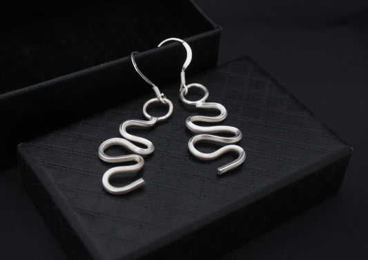 Swirl earrings
